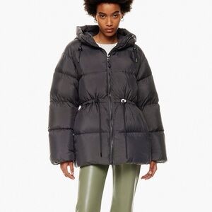 Aritzia Wilfred Black Puffer Jacket